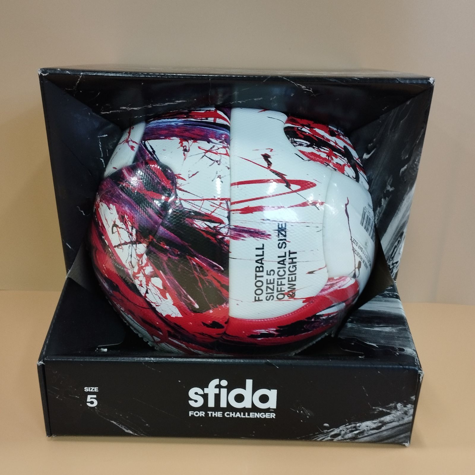 D22330 スフィーダ SFIDA メンズ レディース VAIS ULTIMO PRO 5 SB-21VU01 WHT RED 5 検定球