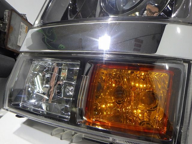 ワゴンR RR ヘッドライト左右 HID MH21S/22S 100-59052 レベ無 35120