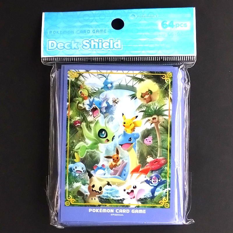 ポケモンカード スリーブ デッキシールド 海外限定ピカチュウ セレビィ