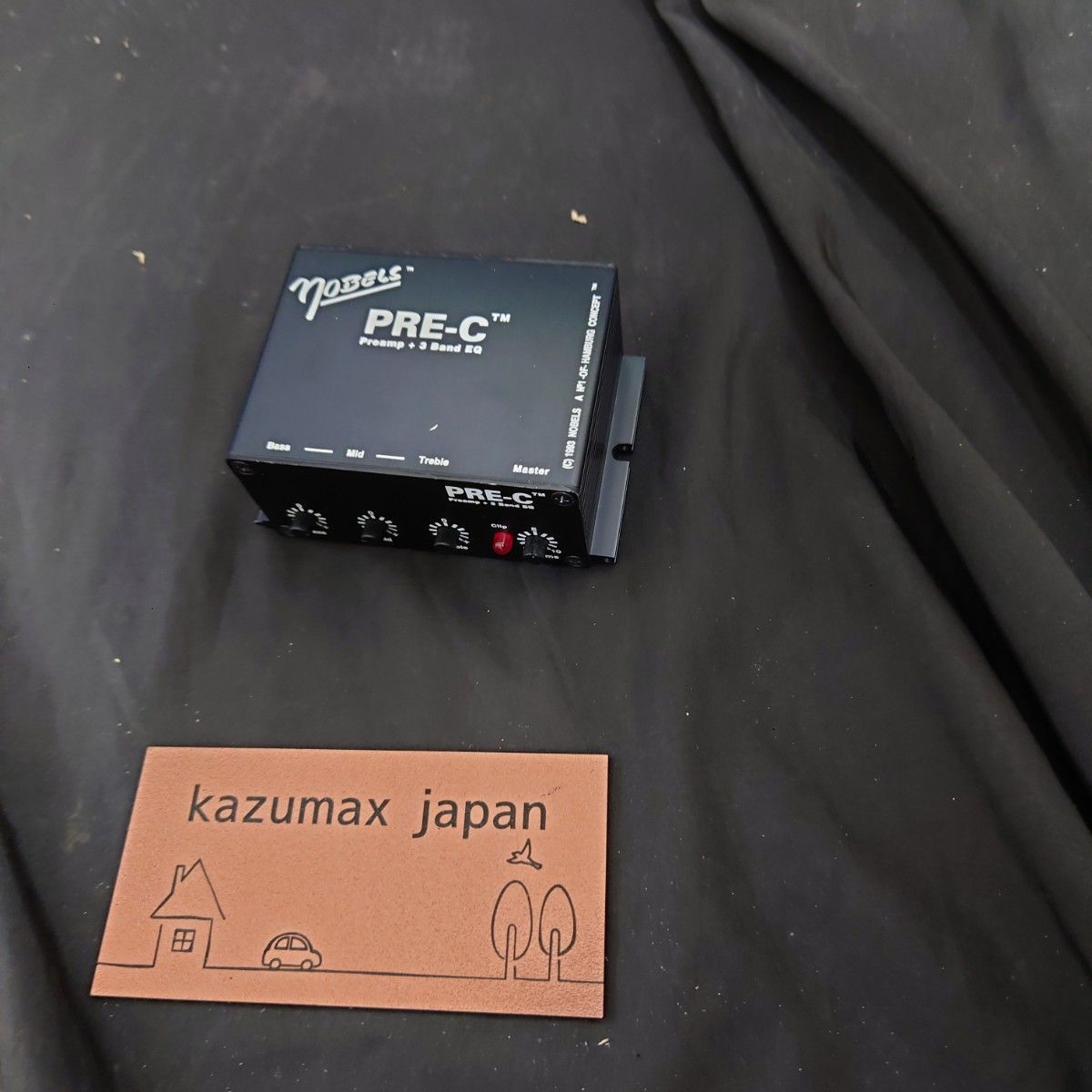 Nobels Pre-C TM 動作品 本体のみ ギタープリアンプ ラックエフェクター ノーベルズ プリC k-459
