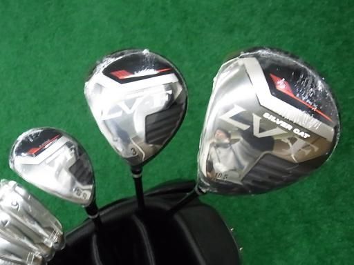 リンクス SILVER CAT LV-F 10 S CB付 レフティ クラブセット CS スチール フレックスSR メンズ 男性用 左利き 左用 Nランク ゴルフクラブ