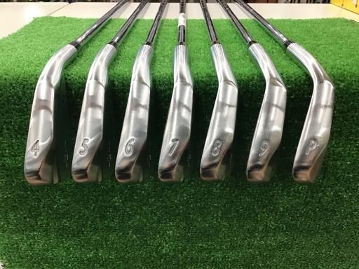 中古】 三浦技研 MG KM-700 7S アイアンセット IR 純正特注シャフト