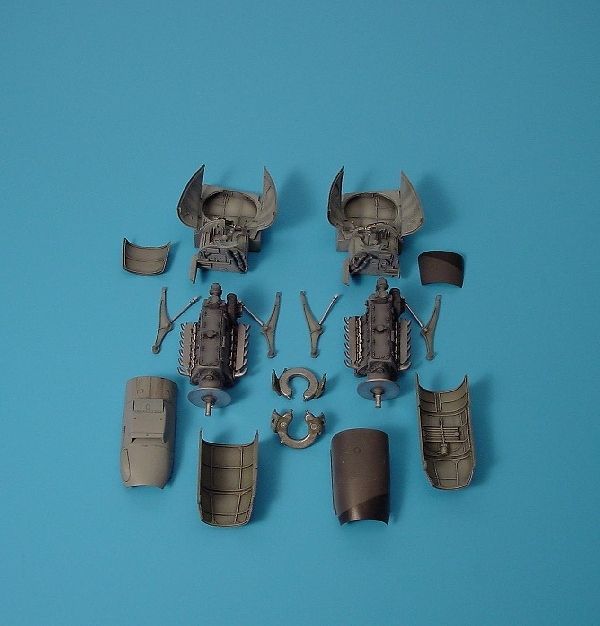 アイリス 4170 1 48 Me 410 A エンジンセット REV MON用