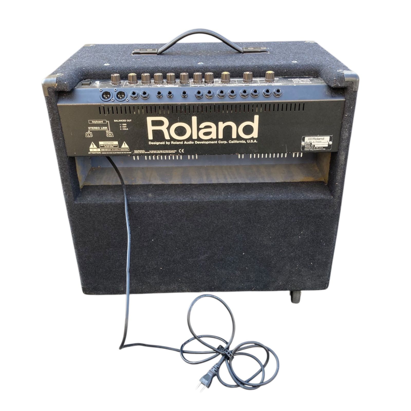 Roland ローランド キーボード シンセサイザー アンプ KC-500 キャスター付き