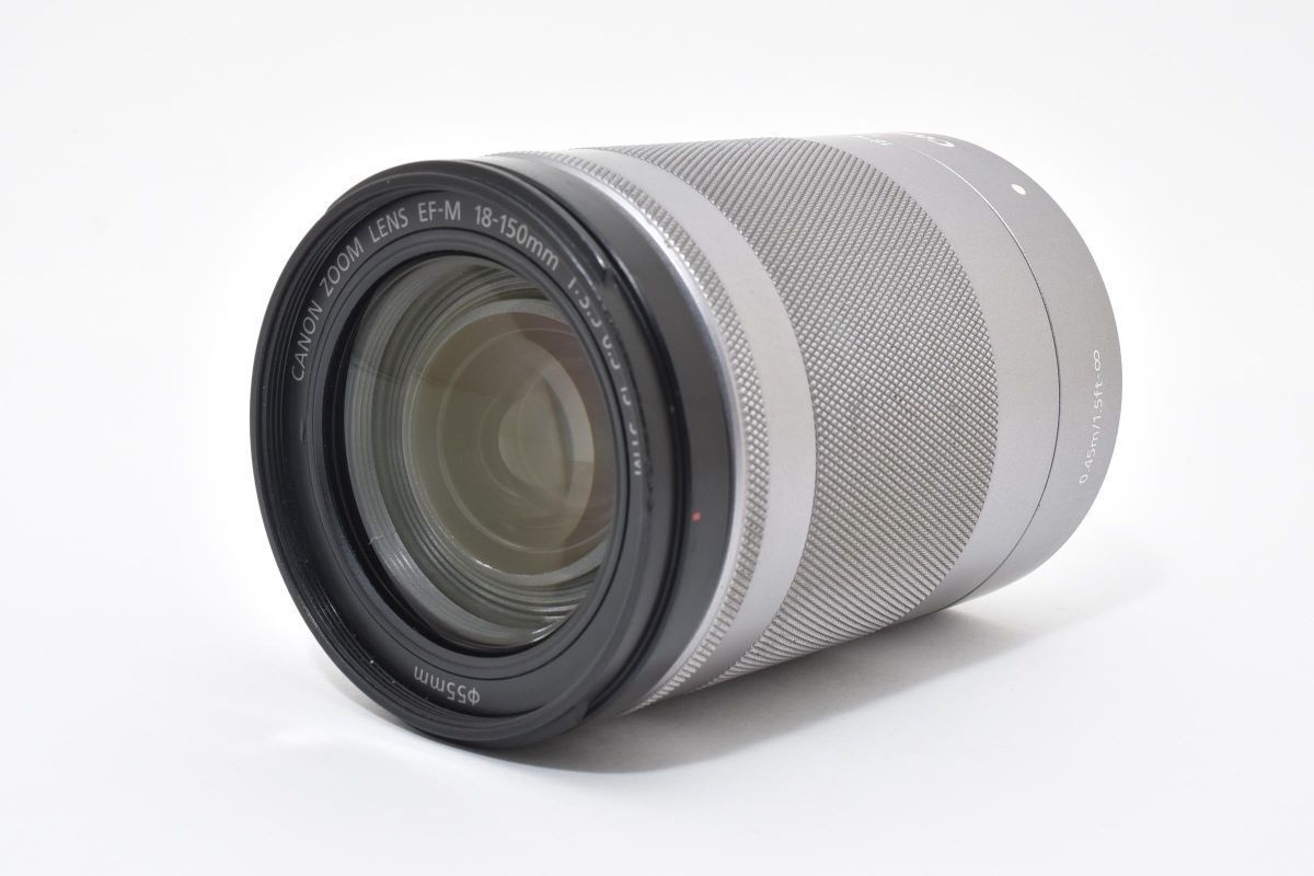 現状動作品 Canon EF-M 18-150 mm F 3.5-6.3 IS STM シルバー YM 4879 88