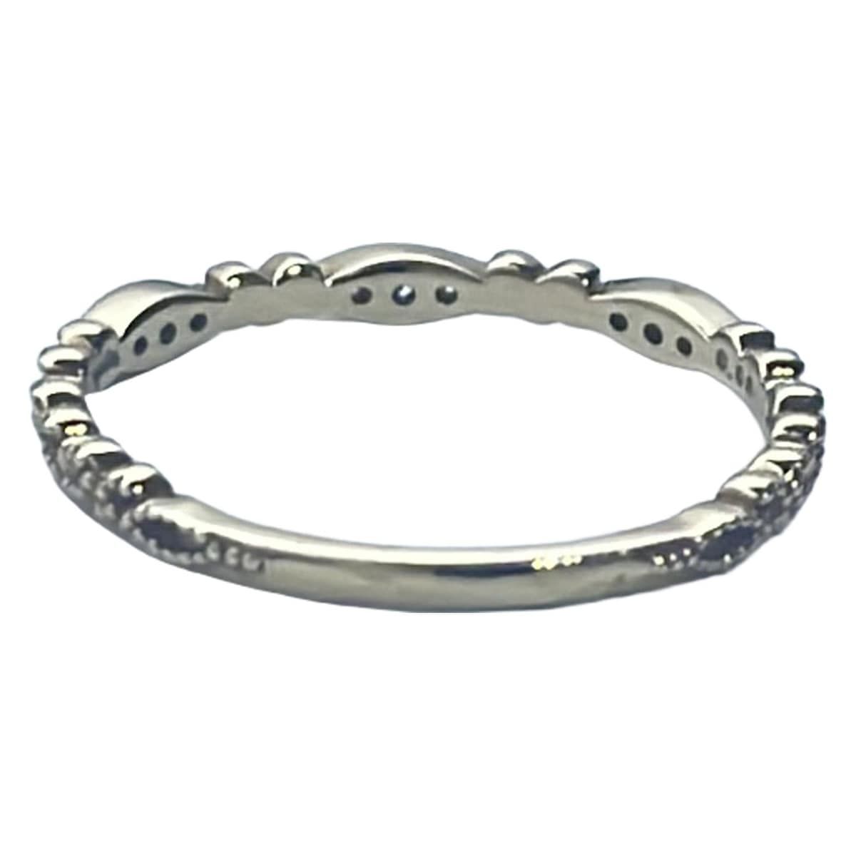 agete(アガット) リング美品 K10×ダイヤモンド 0.06ct