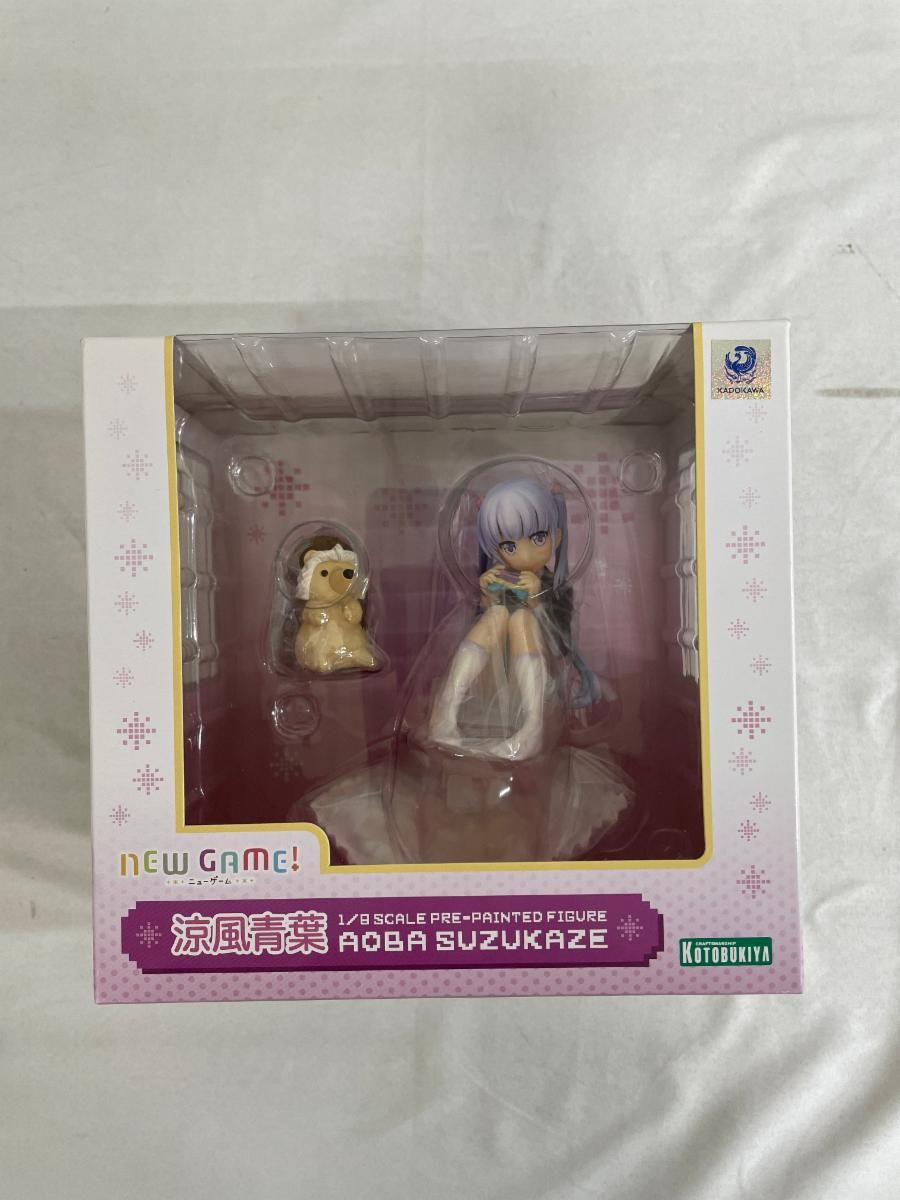 未開封】コトブキヤ NEW GAME! 涼風青葉 1/8スケール PVC製 塗装済み
