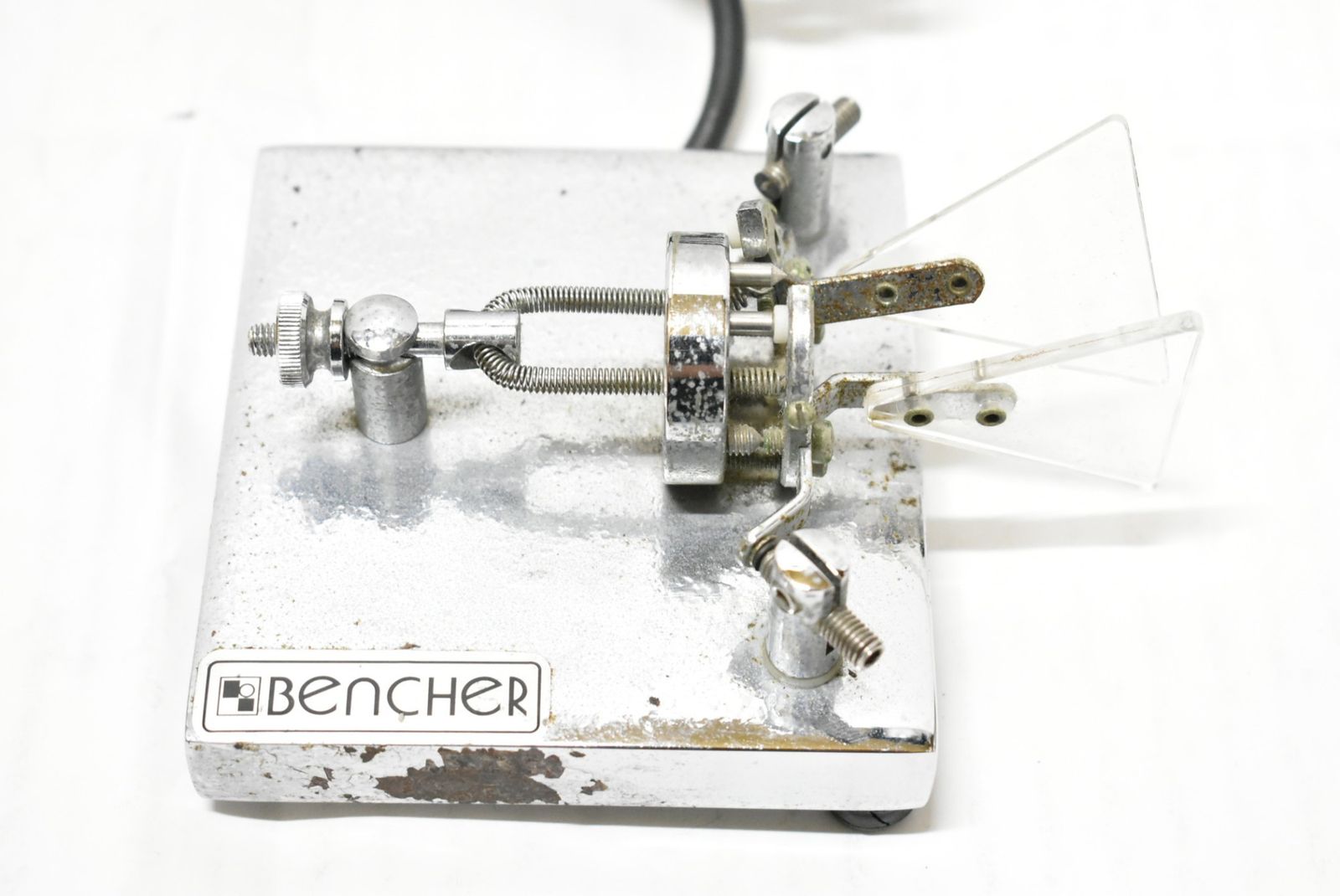 ベンチャー 電鍵 型番不明 Bencher パドル アマチュア 無線機 D A 00 byebye