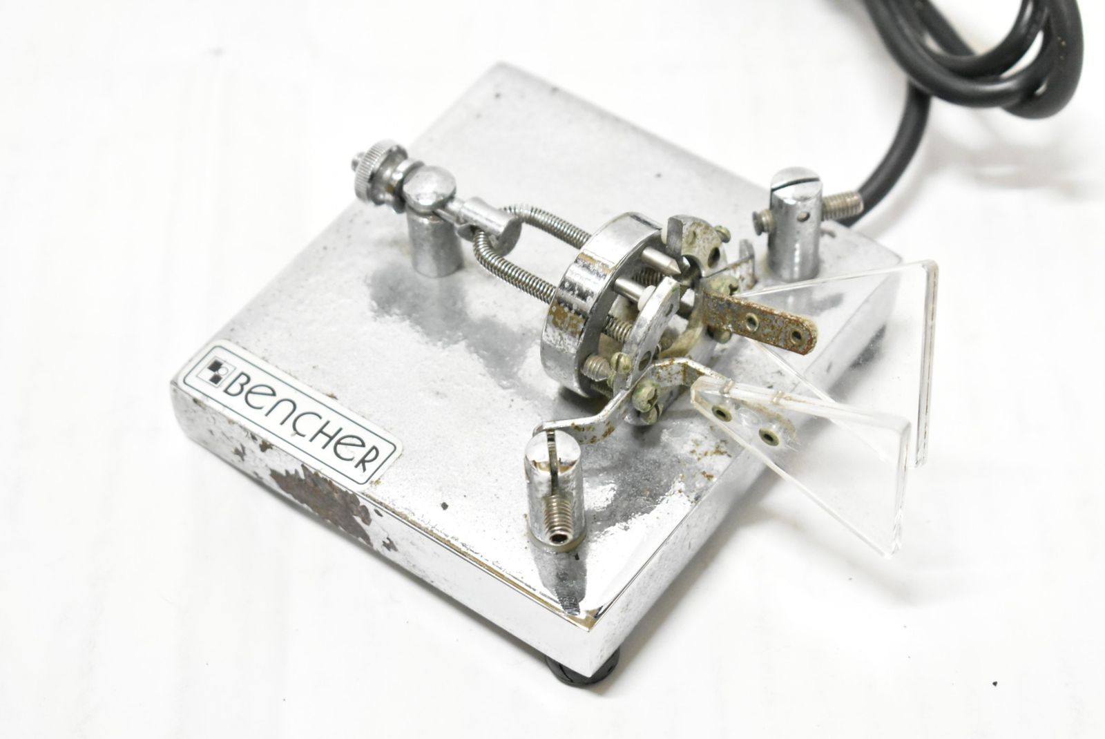 ベンチャー 電鍵 型番不明 Bencher パドル アマチュア 無線機 -D-A 00-byebye