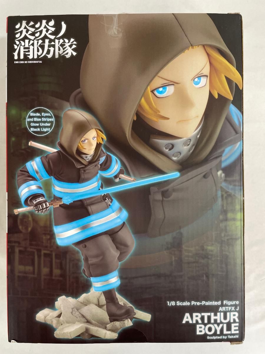 ARTFX J アーサー・ボイル 1/8 PVC塗装済み完成品 炎炎ノ消防隊 - メルカリ