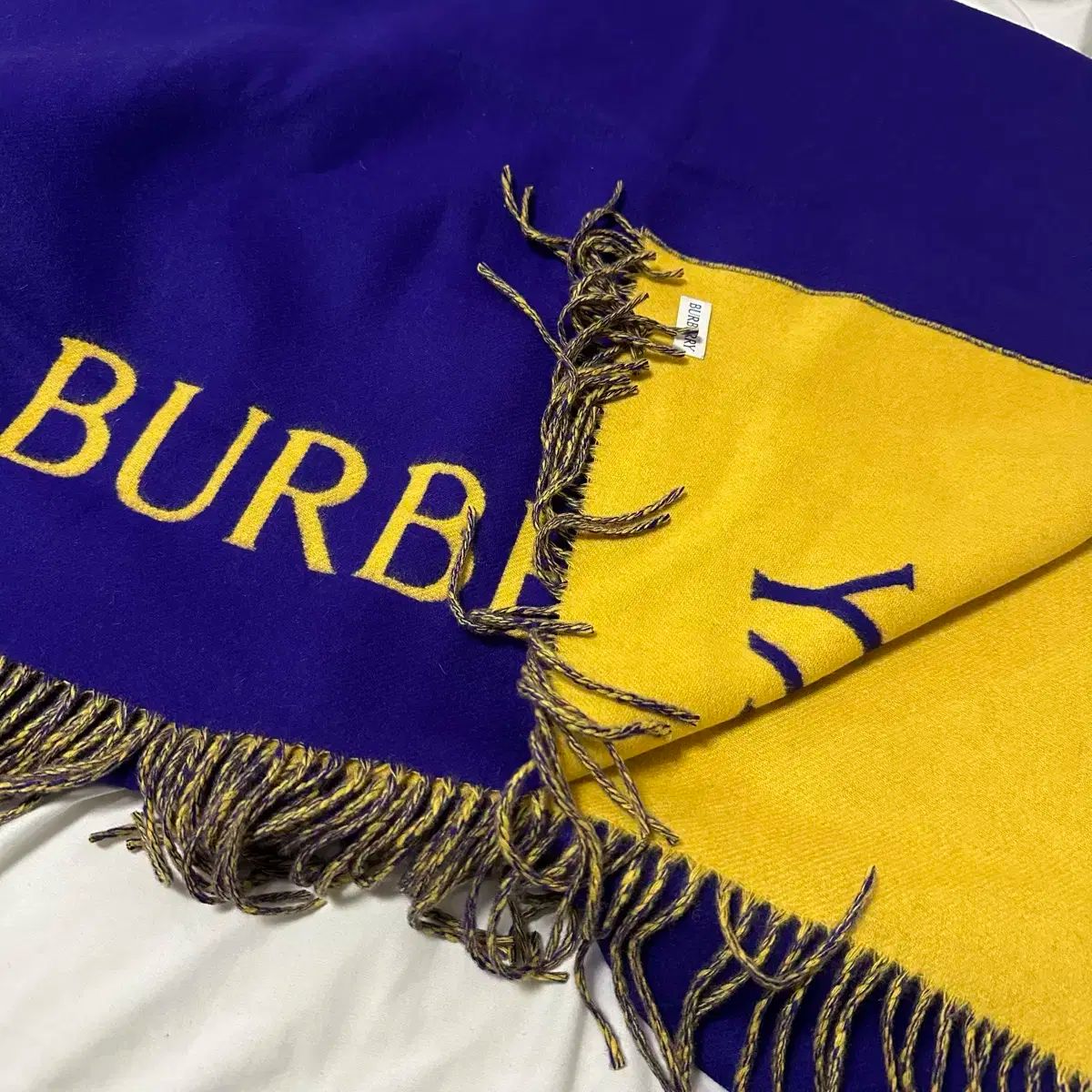  バーバリー リバーシブル カシミア100 マフラー ショール 250 70 サイズ マフラー 小物