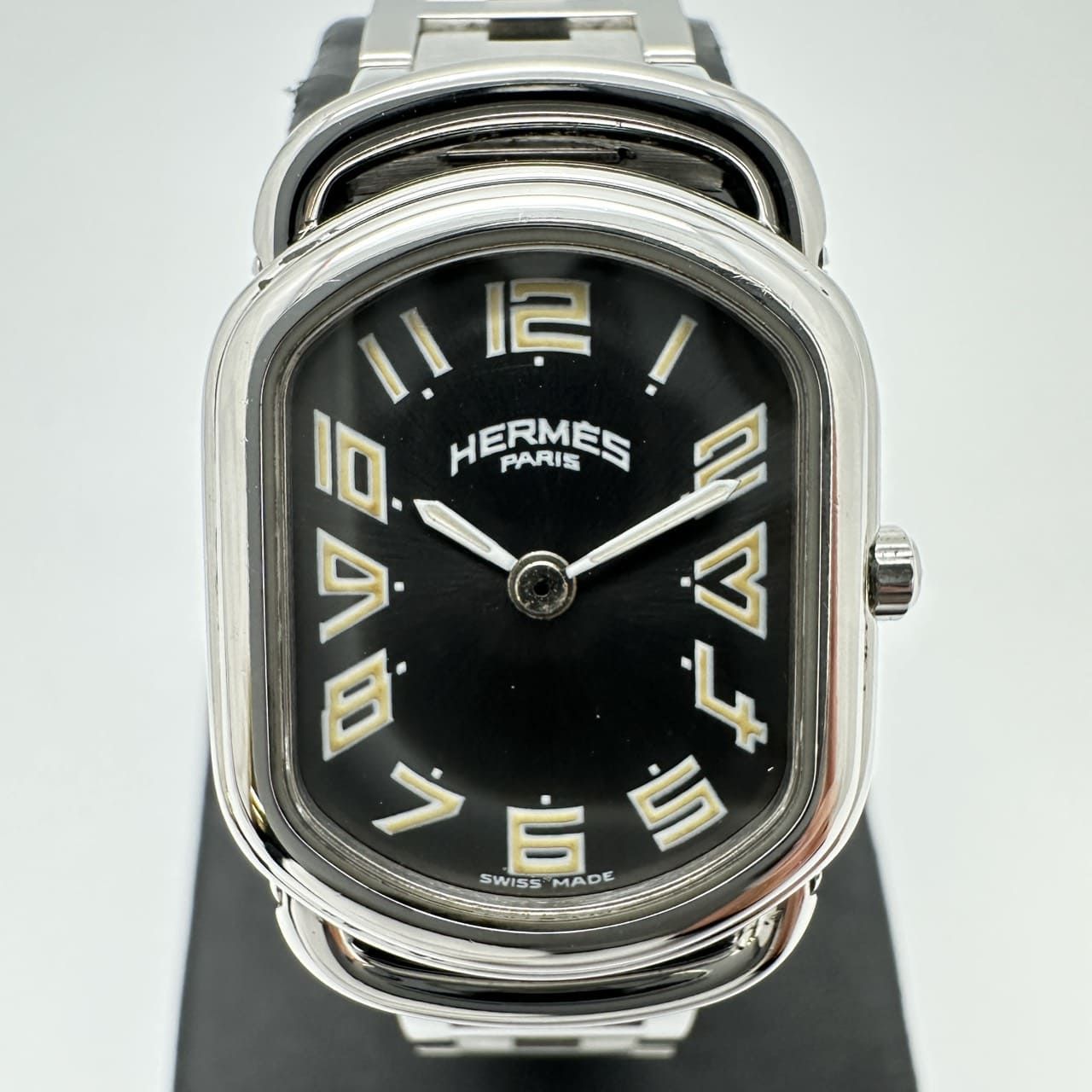 エルメス HERMES RA1.210 ラリー クォーツ レディース ジャンク エルメス HERMES RA1.210 ラリー クォーツ レディース ジャンク 【公式