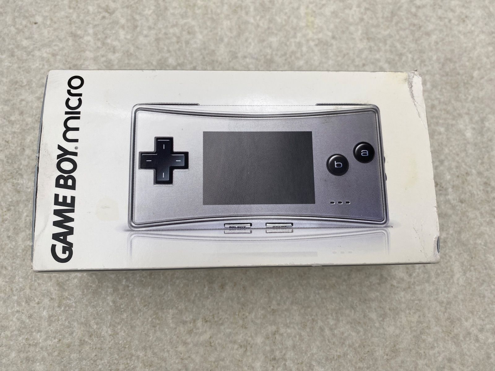 ゲームボーイミクロ シルバー 本体