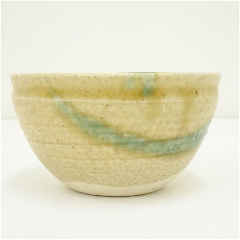 黄瀬戸 湯呑 5客 共箱付き 加藤令吉作