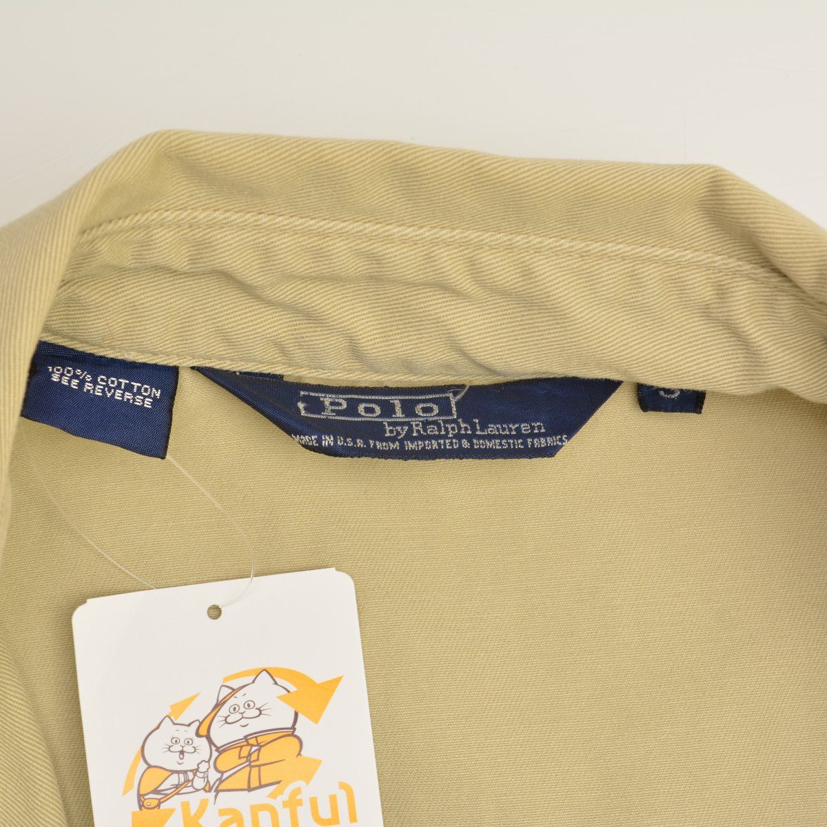 お*ん様 80s PoloRalphLauren スウィングトップ　三角タグ　ヴ POLORALPHLAUREN】80s〜90s 三角タグ USA製 スウィングトップコットン