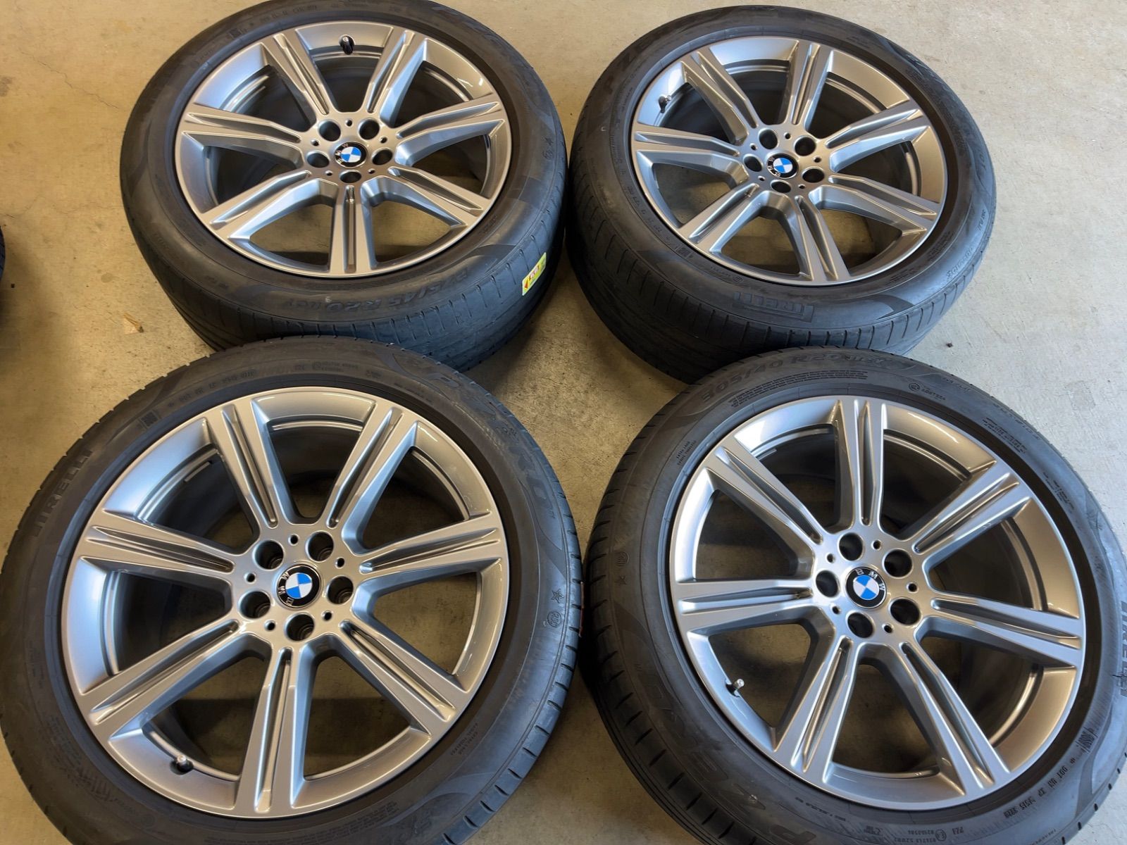 BMW G05 x5 G06 x6 純正ホイール 20インチ 4本 9J5HPCD112+35 (SHB007)