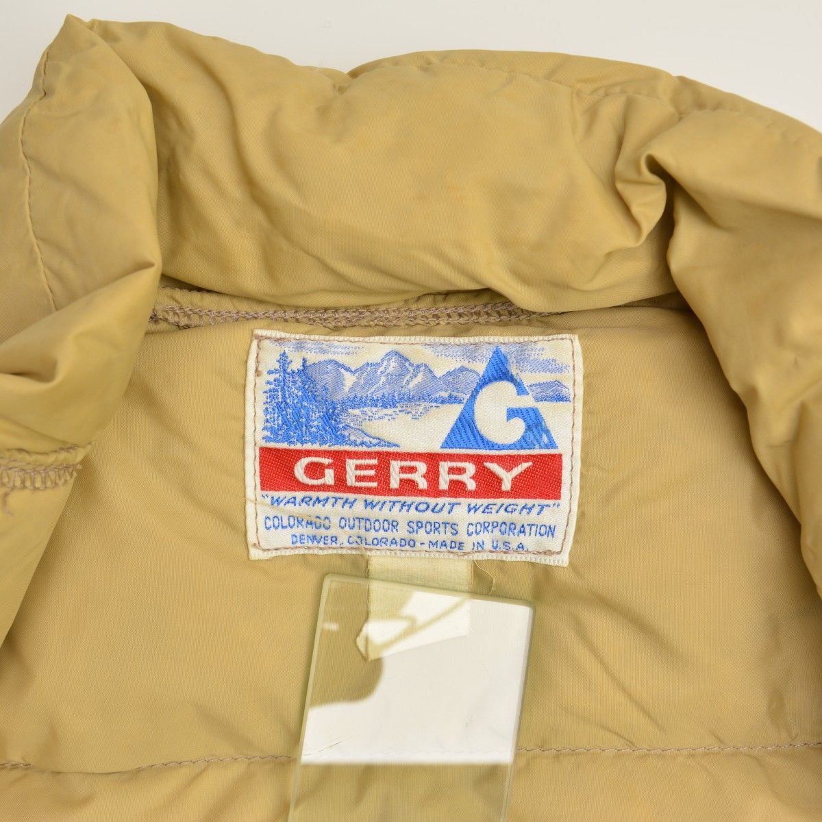 メンズ 【GERRY】70s スタンドカラー ジップアップダウンジャケット