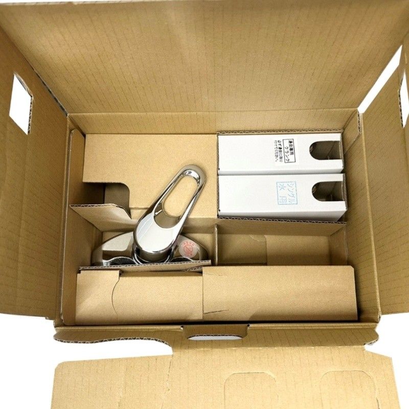 カクダイ KAKUDAI シングルレバー混合栓 192-168 シルバー 12511K39