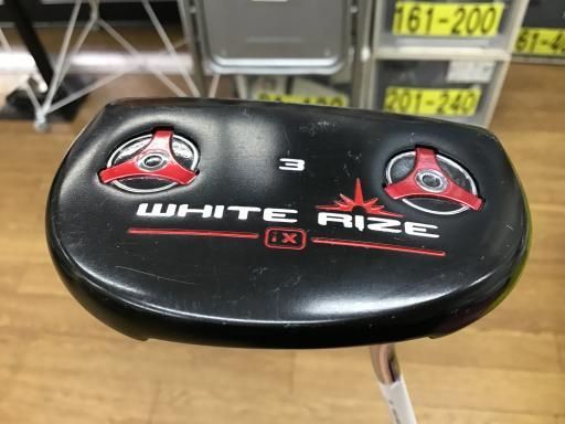 オデッセイ WHITE RIZE ix 3 34インチ パター PT スチール フレックスその他 メンズ 男性用 右利き 右用 Cランク ゴルフクラブ