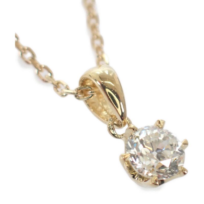 no brand デザインジュエリー ネックレス K18イエローゴールド ダイヤモンド レディース ジュエリー