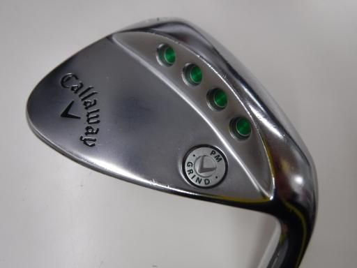 キャロウェイ PM GRIND クロムメッキ 56° 14° ウェッジ WG KBS Hi-REV 2.0 フレックスその他 メンズ 男性用 右利き 右用 Cランク ゴルフクラブ