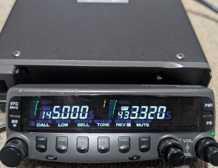 現状品 ケンウッド 無線機 TM-733 KENWOOD FMデュアルバンダー