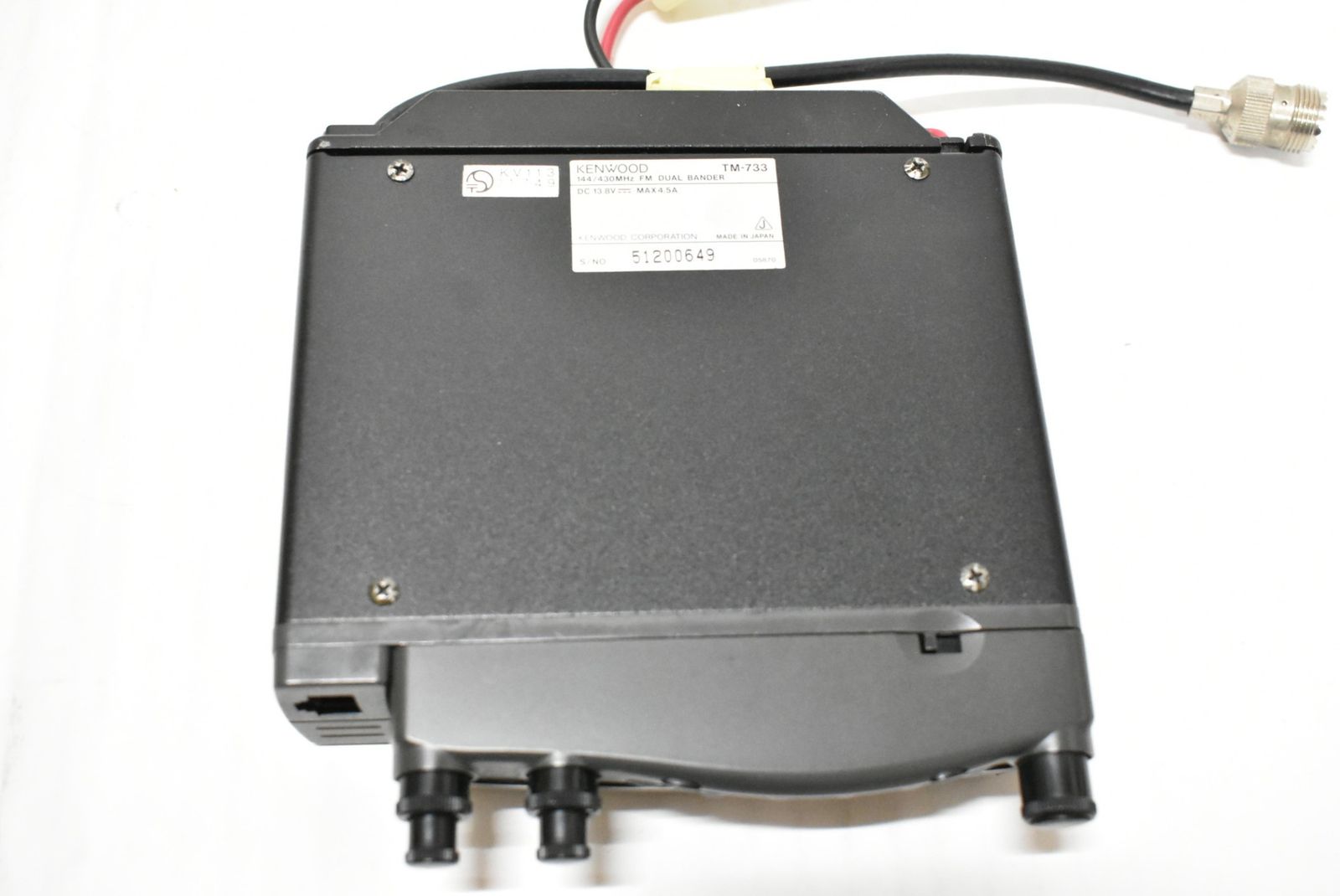 現状品 ケンウッド 無線機 TM-733 KENWOOD FMデュアルバンダー