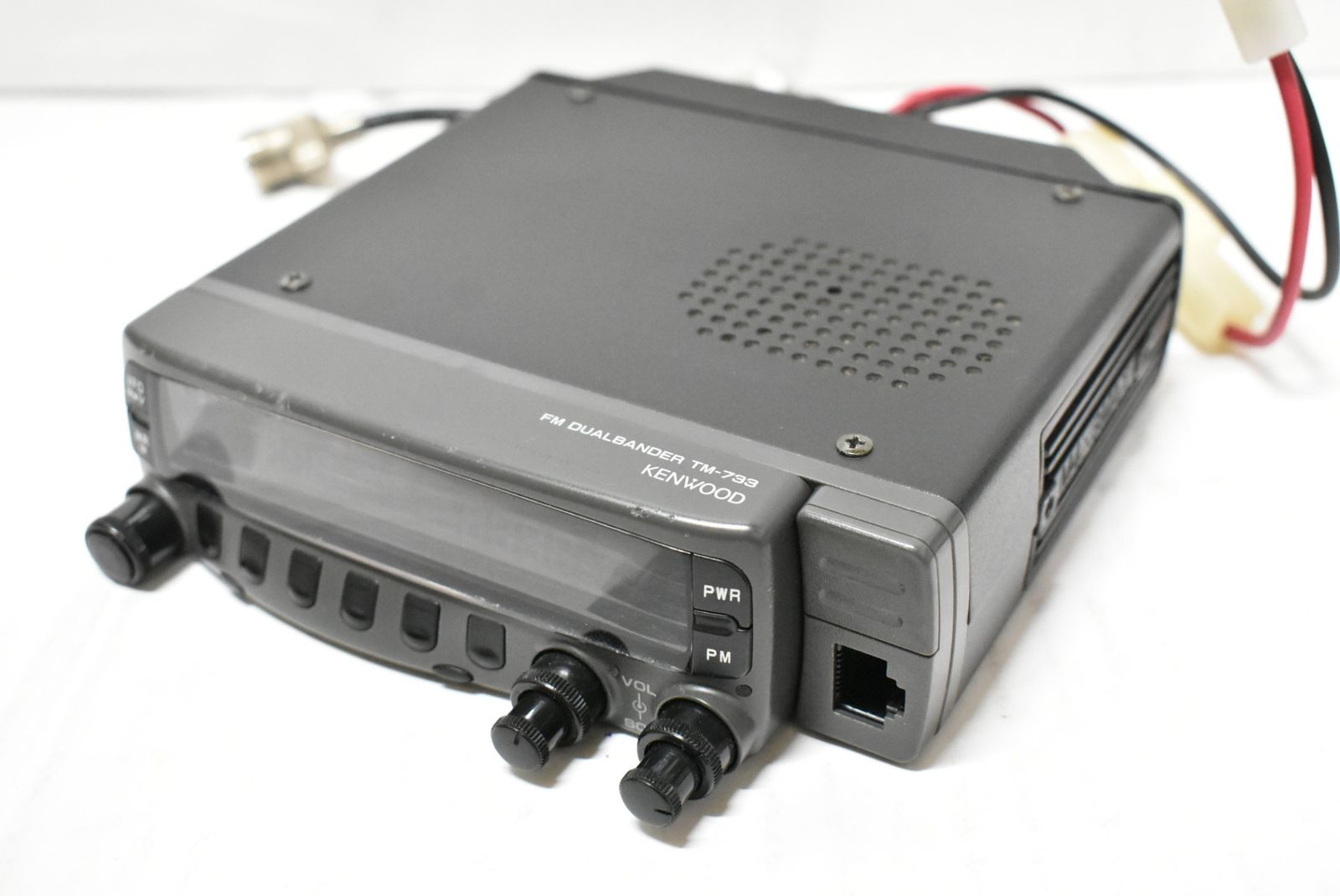 週末限定値下げ！アマチュア無線機 ケンウッドFMデュアルバンダー TM-733S 週末限定値下げ！アマチュア無線機 ケンウッドFMデュアルバンダー TM