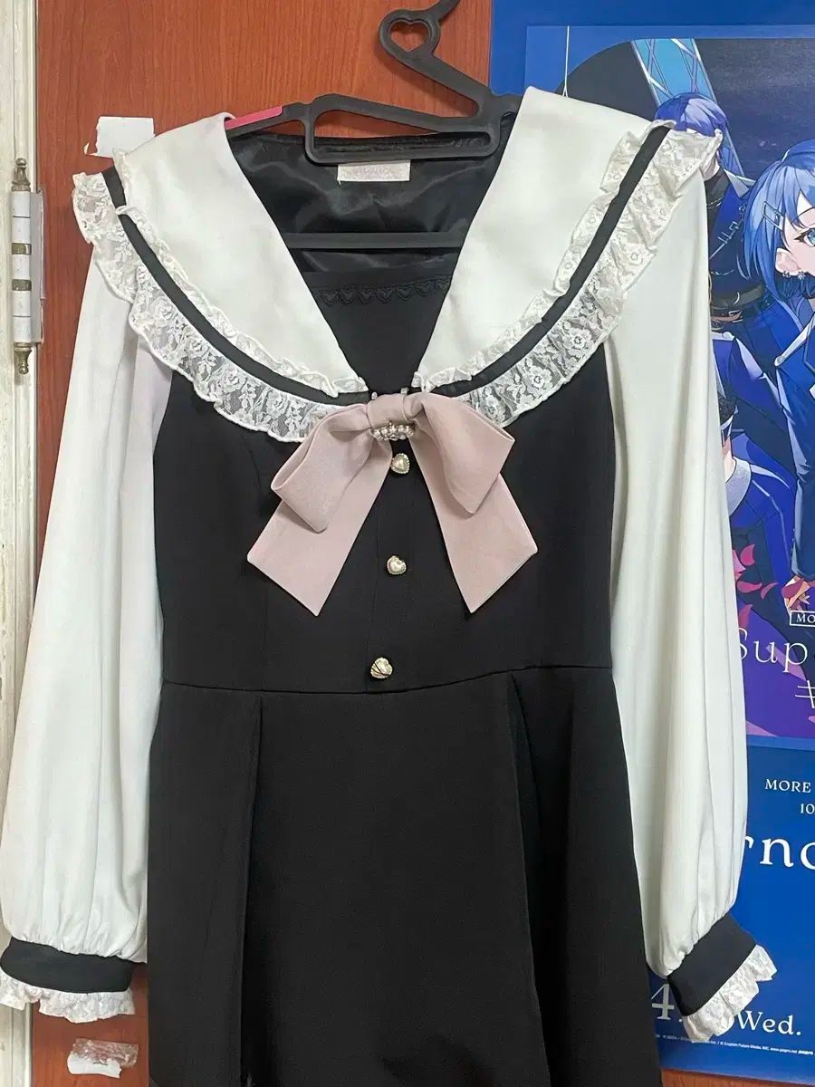 リズリサ ブラック セーラー セットアップ 50