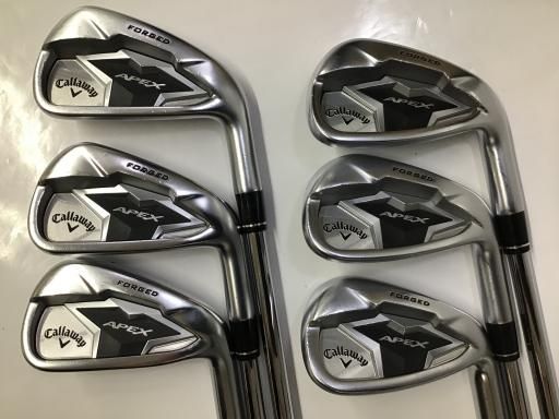 キャロウェイ APEX 2019 6S アイアンセット IR NS PRO ZELOS 8 フレックスS メンズ 男性用 右利き 右用 Cランク ゴルフクラブ