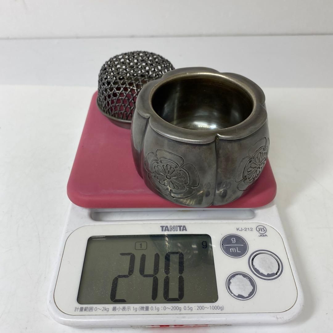 純銀　阿古陀　香炉　240g 木箱付　トルカ　東さ7-0219☆2F 純銀 阿古陀 香炉 240g 木箱付 トルカ 東さ7-0219☆2F - メルカリ