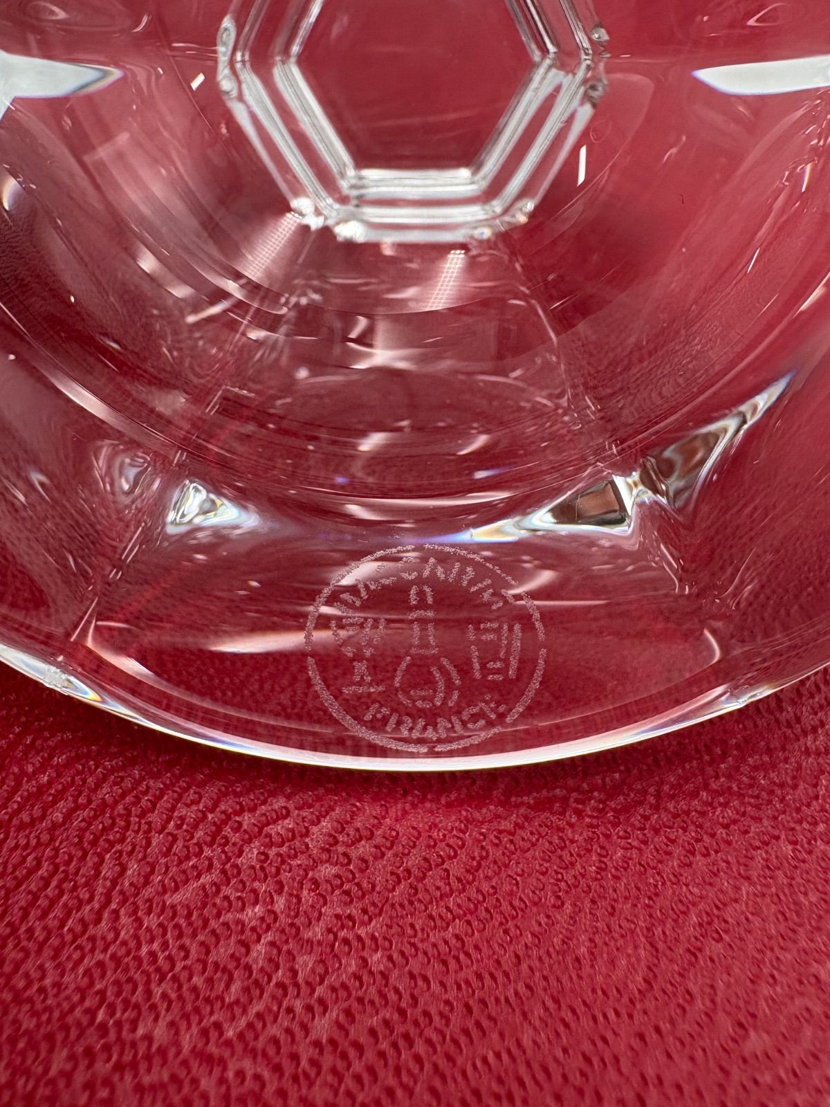 クリスタルガラス 小物入れ