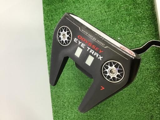 オデッセイ EYE TRAX 7 33インチ パター PT スチール フレックスその他 メンズ 男性用 右利き 右用 Dランク ゴルフクラブ