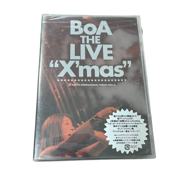 BoA THE LIVE “X'mas”／BoA／ボア／DVD クリスマスライブ 初回限定