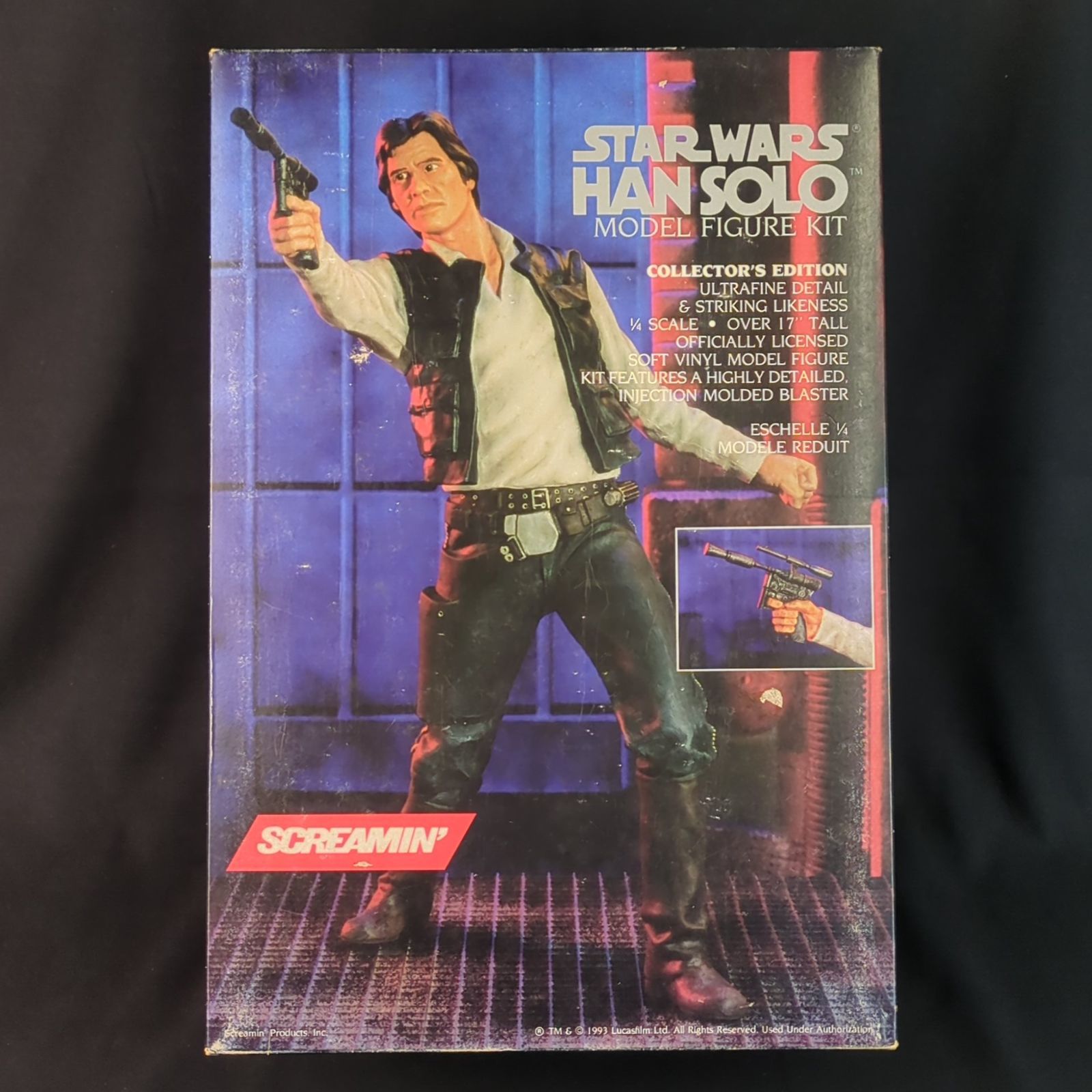 品 ヴィンテージ スクリーミン SCREAMIN 3400 1 4 STAR WARS HAN SOLO スターウォーズ ハン ソロ モデルキット