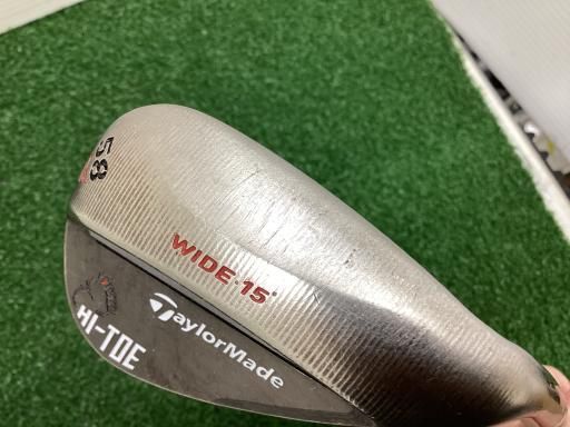 テーラーメイド Taylor Made MILLED GRIND HI TOE BIG FOOT 2021 58° 15° ウェッジ WG Dynamic G フレックスS メンズ 男性用 右利き 右用 Cランク ゴルフクラブ