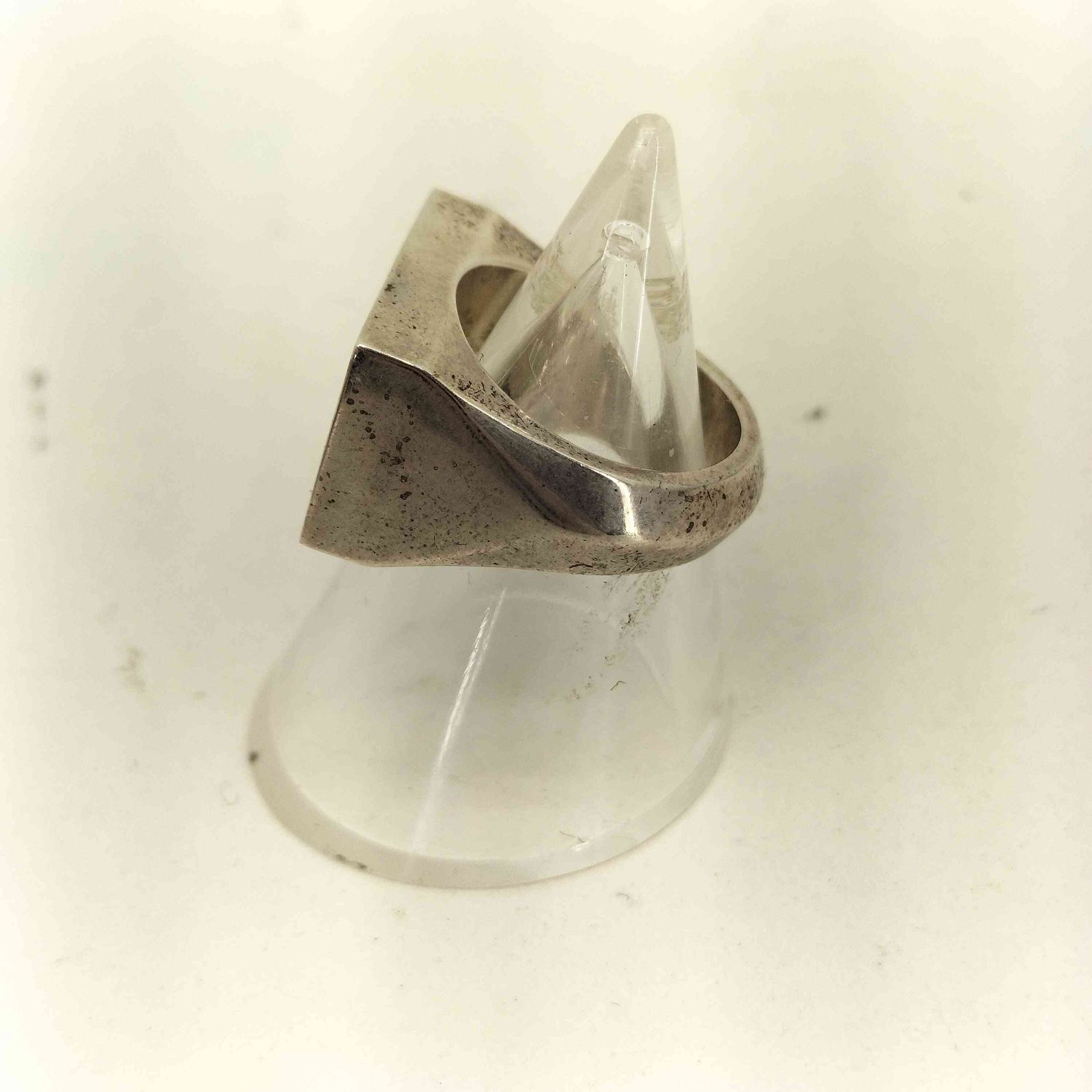 ウィアード WEIRDO SEXY PLAQUE RING 925刻印 セクシープラーク