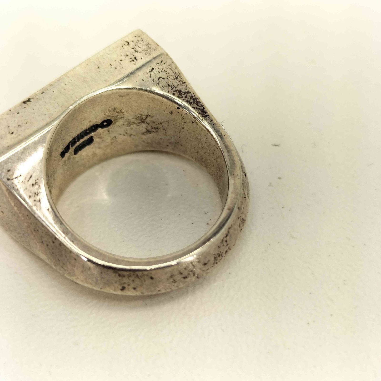 ウィアード WEIRDO SEXY PLAQUE RING 925刻印 セクシープラーク