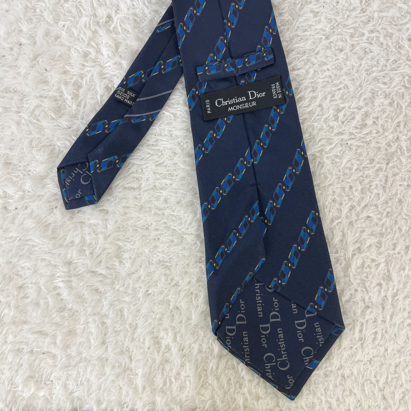 美品》Christian Dior (クリスチャンディオール) シルクネクタイ