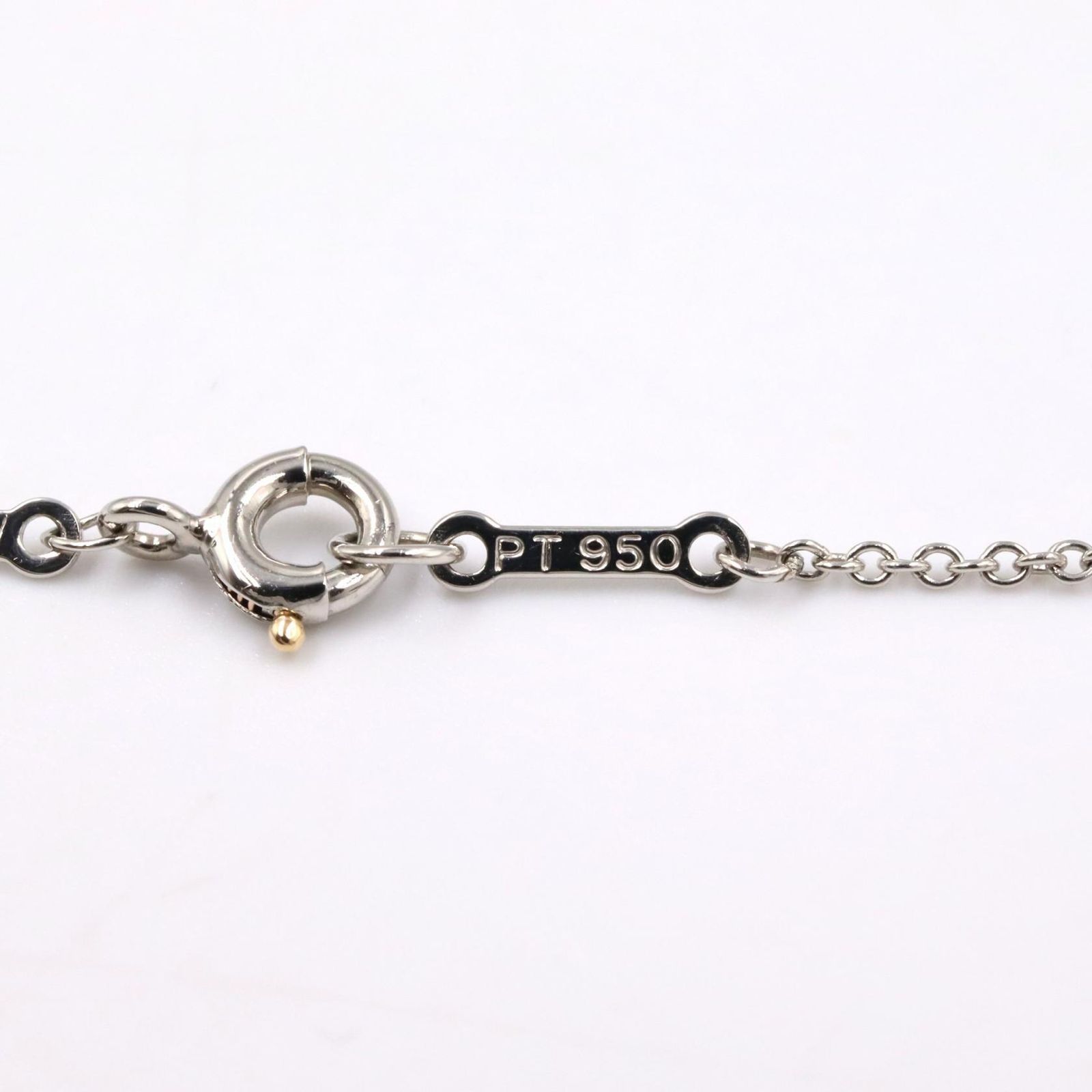 ティファニー TIFFANY＆CO ネックレス バイザヤードネックレス 首回り