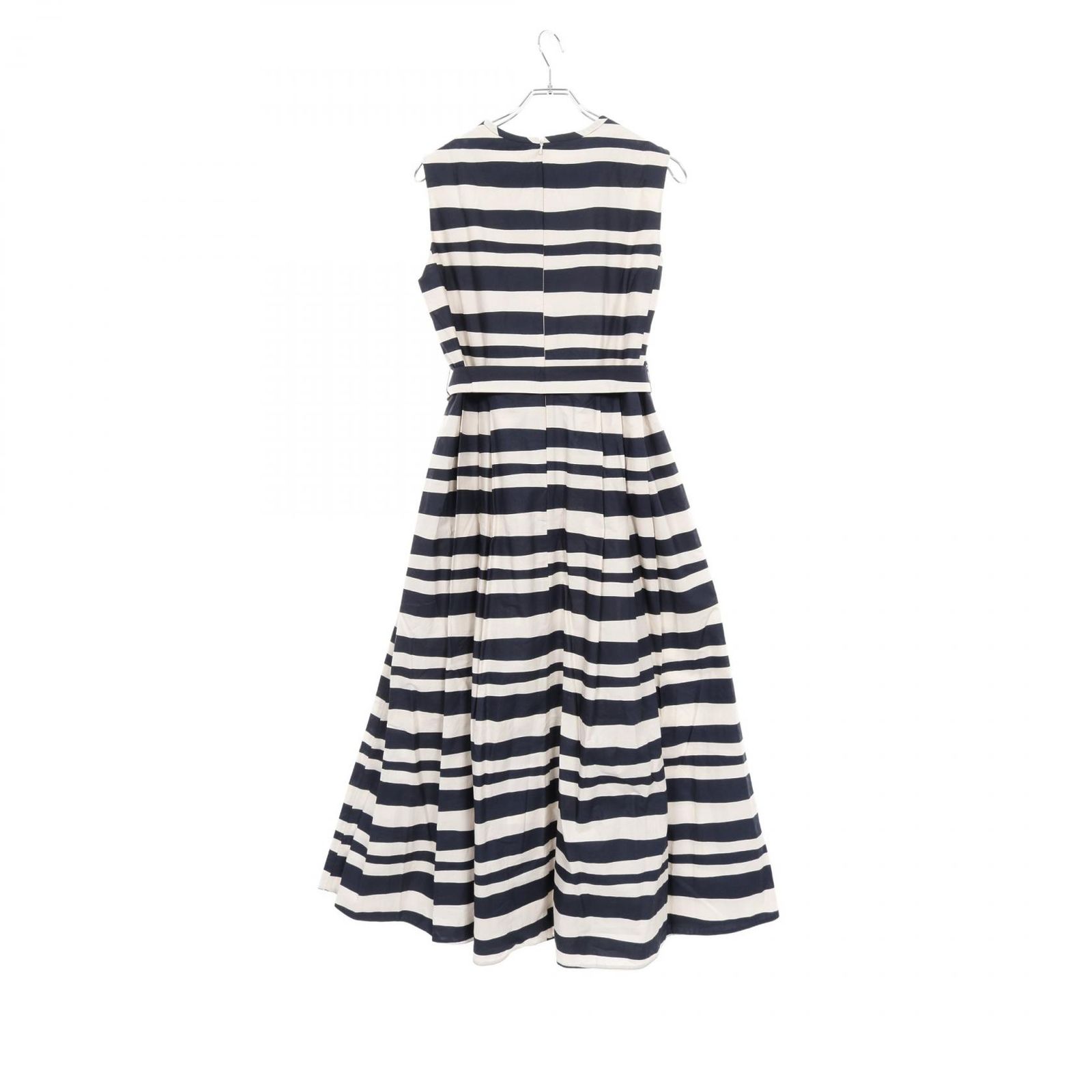 エス マックスマーラ S Max Mara ワンピース Esmeralda Dress ネイビー コットン アイボリー レディース