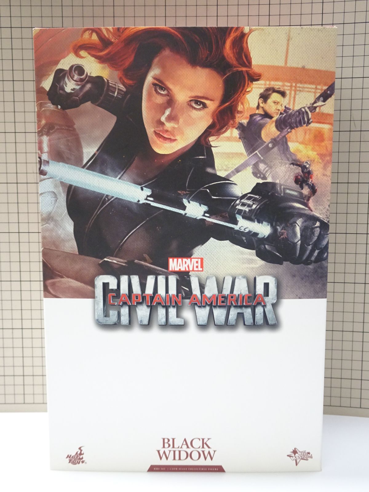 ホットトイズ ムービー マスターピース アベンジャーズ シビル ウォー ブラック ウィドウ