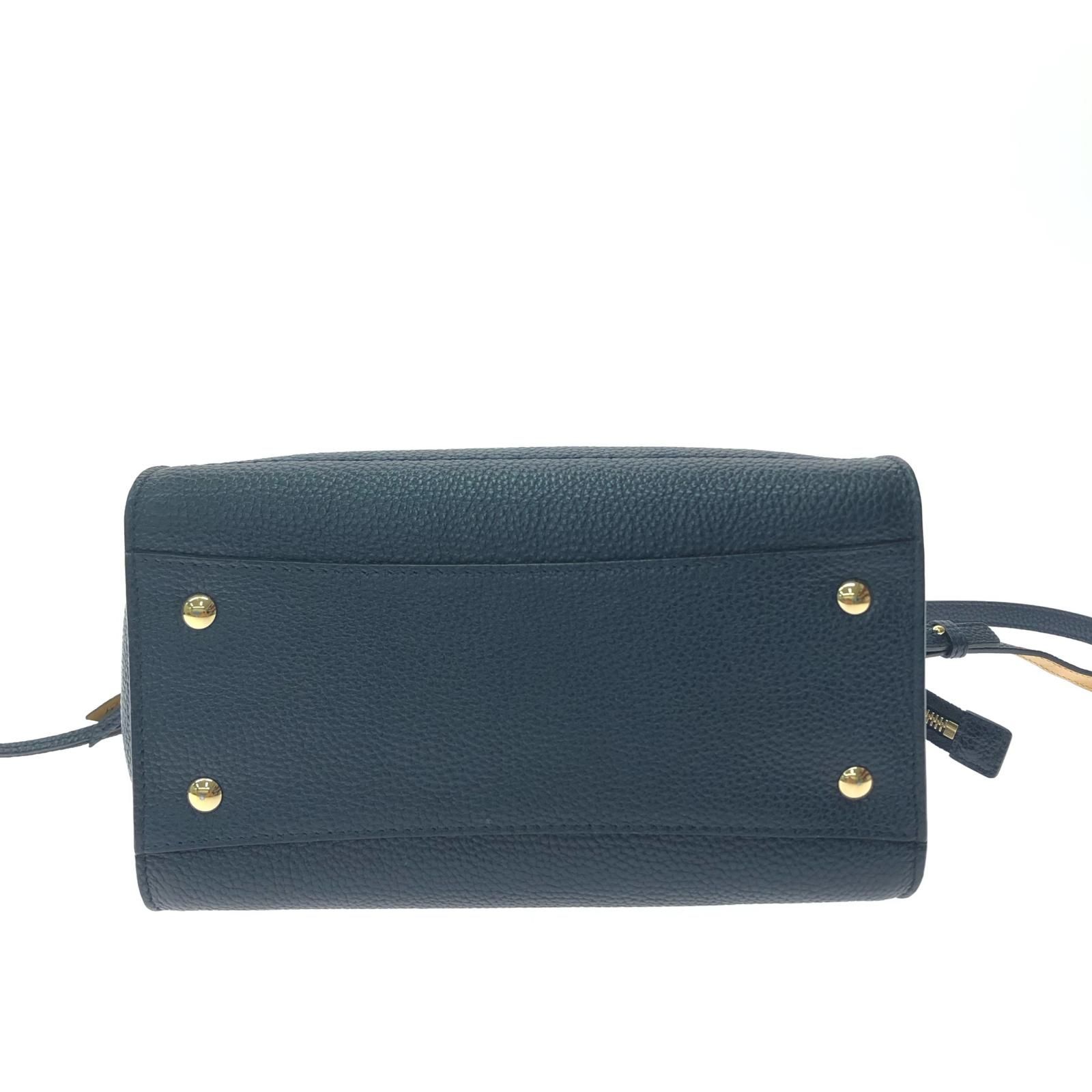 ✨サルヴァトーレフェラガモ✨ハンドバッグ ヴァラ ネイビー 2way レザー ▽▽Salvatore Ferragamo サルヴァトーレフェラガモ レディース 2WAY