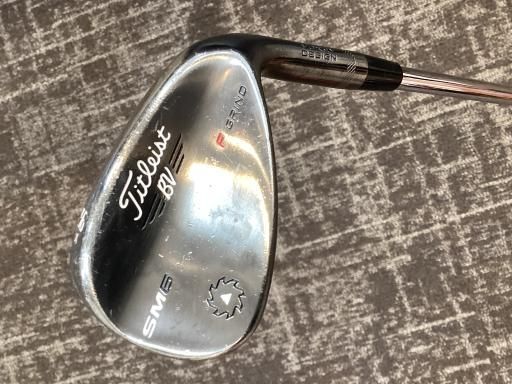 タイトリスト VOKEY SPIN MILLED SM6 スティールグレー 56° 14°F ウェッジ WG NS PRO 950GH フレックスS メンズ 男性用 右利き 右用 Cランク ゴルフクラブ