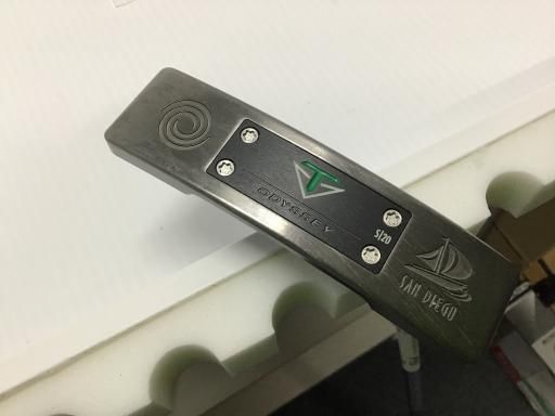 オデッセイ TOULON DESIGN SAN DIEGO 2019 34インチ パター PT スチール フレックスその他 メンズ 男性用 右利き 右用 Cランク ゴルフクラブ