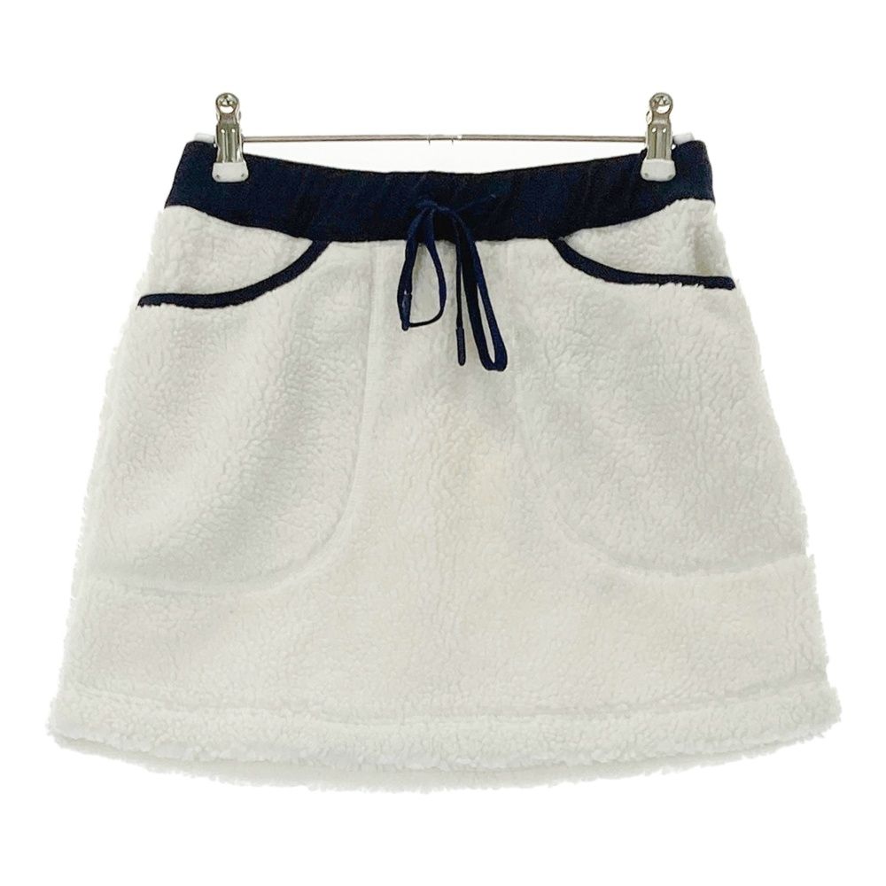 23区 GOLF ニジュウサンクゴルフ レディース セットアップ ボア サイズ：0 23区GOLF ニジュウサンクゴルフ ボアスカート ホワイト系