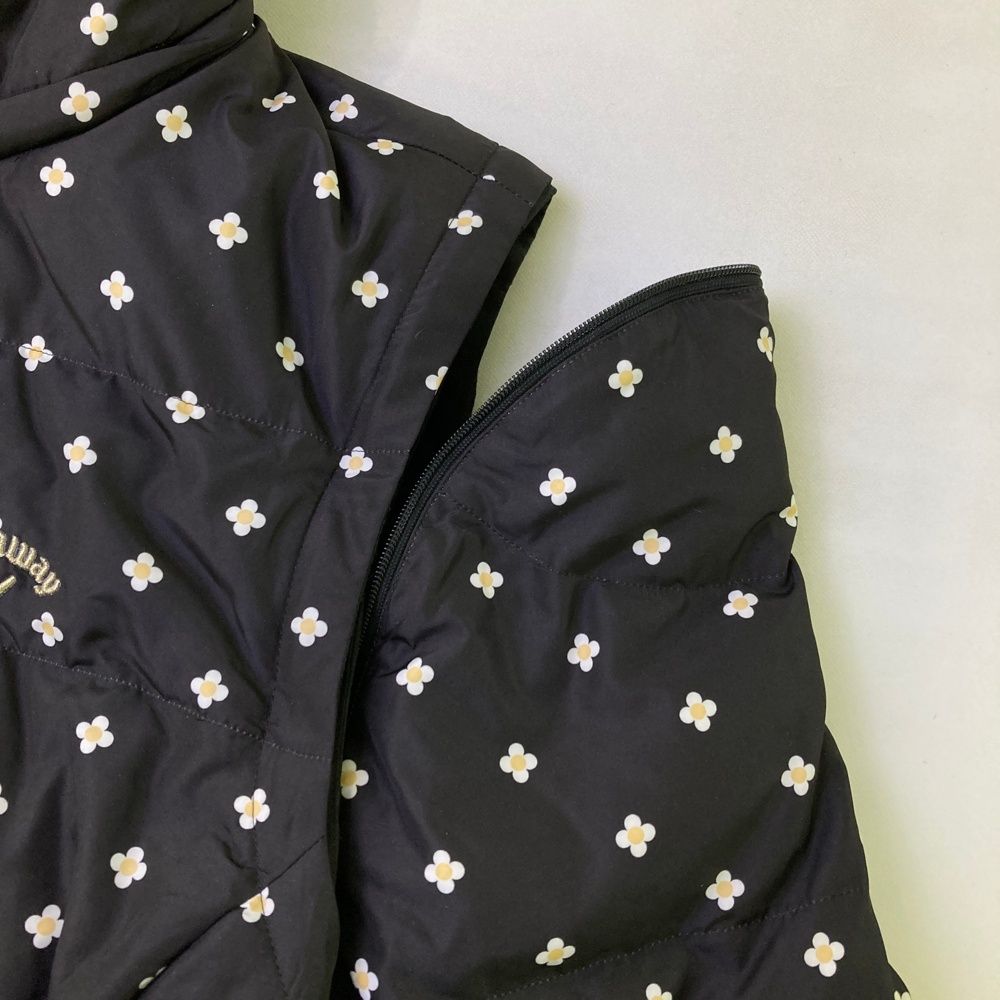 花柄 ブラック系