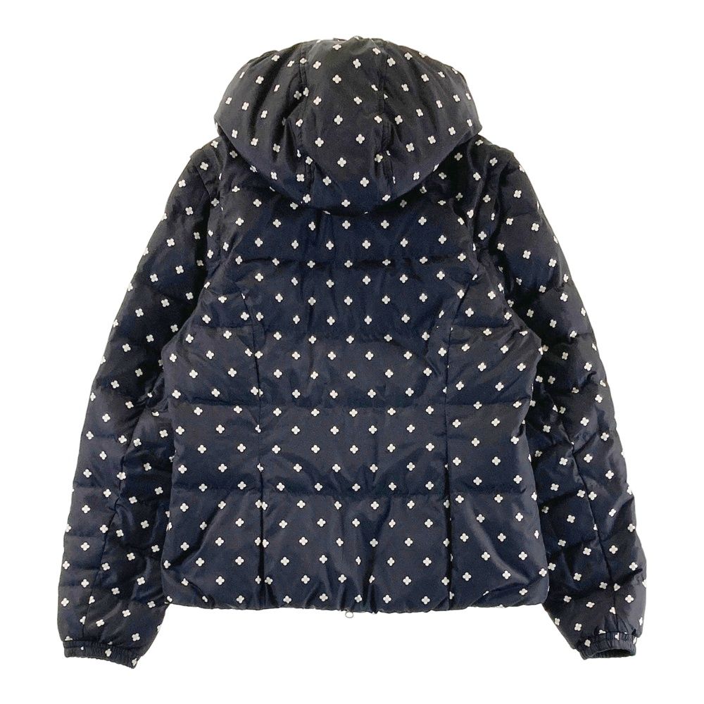 サイズ L キャロウェイ リバーシブル 4 way ダウンジャケット 花柄 ブラック系 ゴルフウェア レディース ストスト