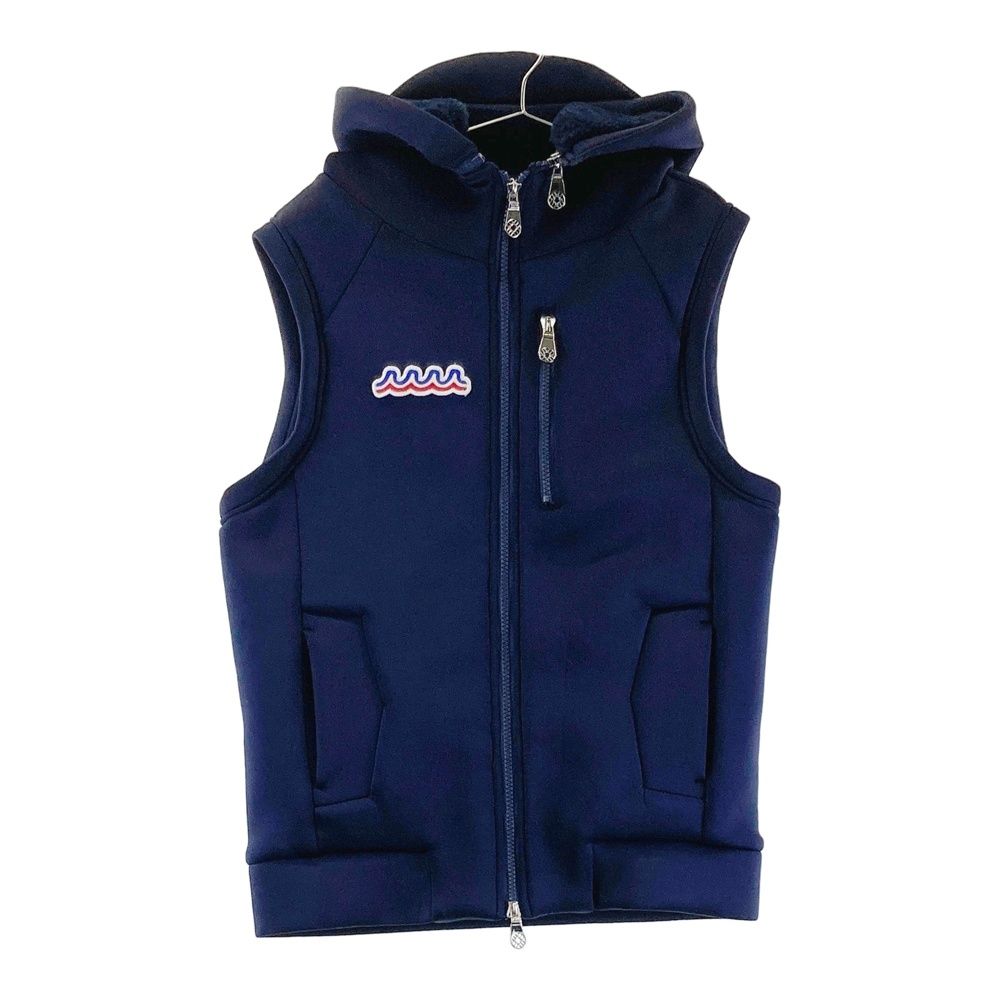 サイズ S MUTA MARINE ムータマリン 2WAY 切替 ダウンベスト ネイビー系 240101546558 ゴルフウェア メンズ ストスト