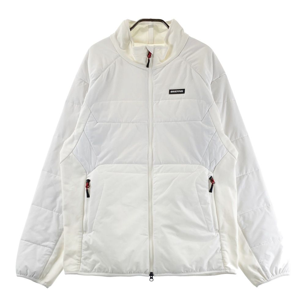 サイズ XL BRIEFING GOLF ブリーフィング 裏起毛 中綿切替ジャケット ホワイト系 240101547112 ゴルフウェア メンズ ストスト